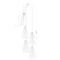 Z-Lite Farrell 5 Light Chandelier, 12in. W x 13.75in. H, Matte Black 3043P7-5R-MB - alternate 4